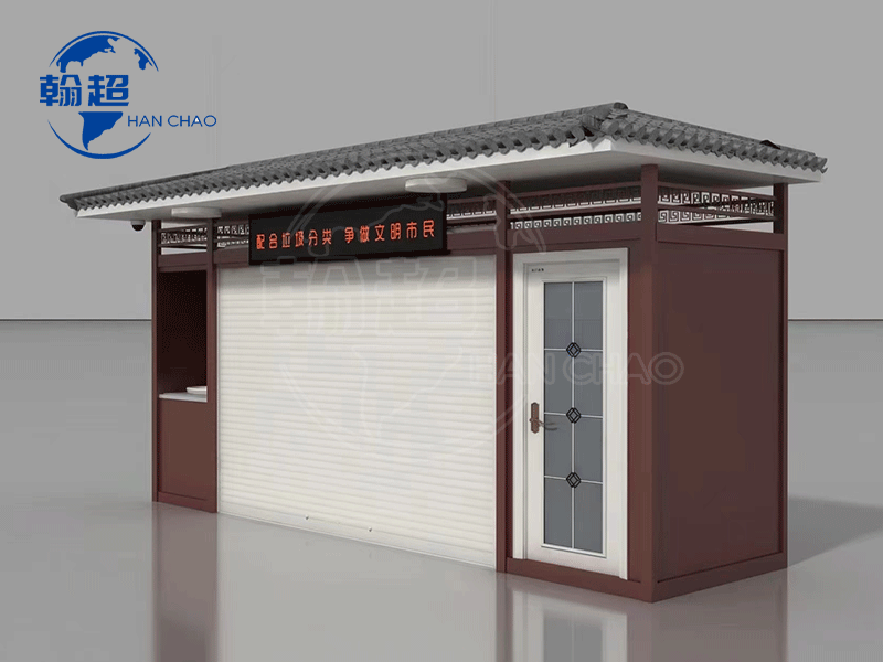 江西1000余套垃圾分类房/垃圾分类亭第28车发货