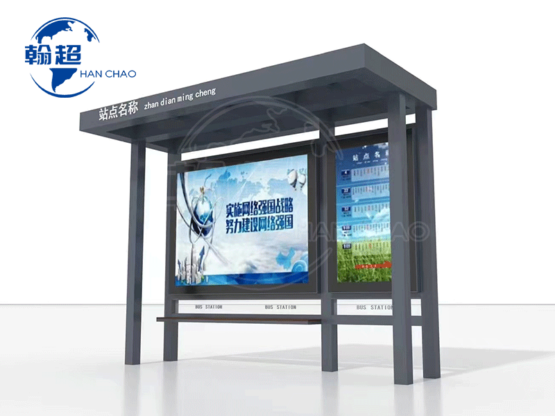 安徽乡镇款候车亭第17车发货