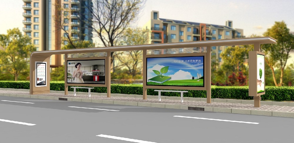 山西现代款候车亭第1批次发货