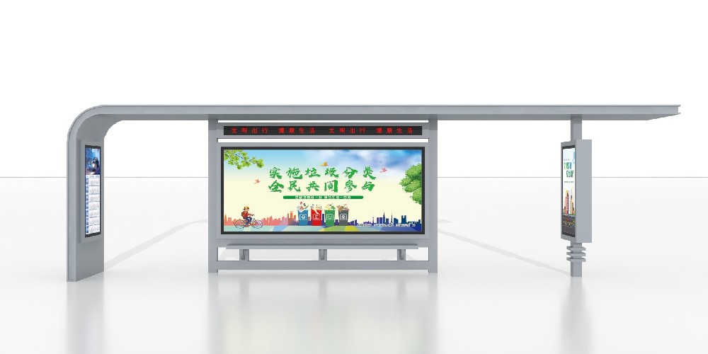 内蒙古公交候车亭第1批次发货