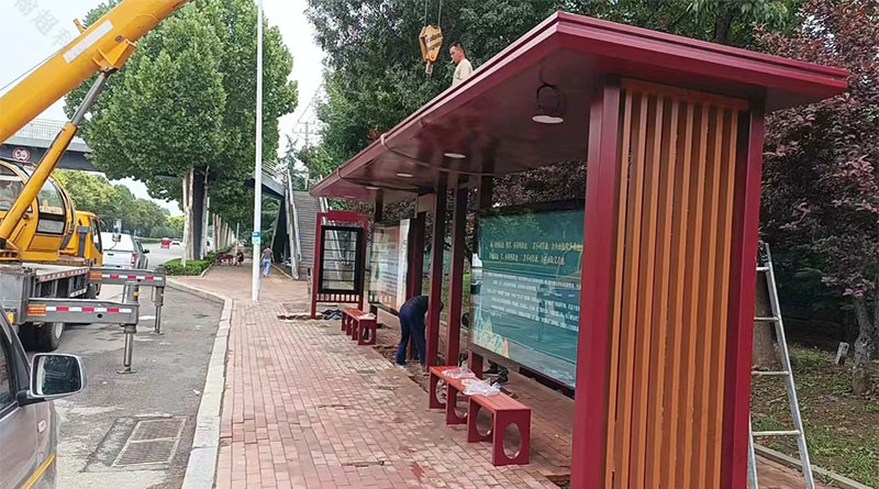 山东特色公交站台29、30批次发货