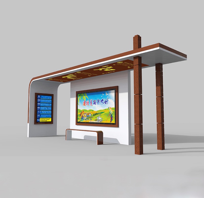 济宁特色公交候车亭第33批次发货