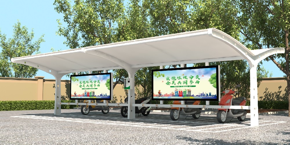 盐城膜结构停车棚