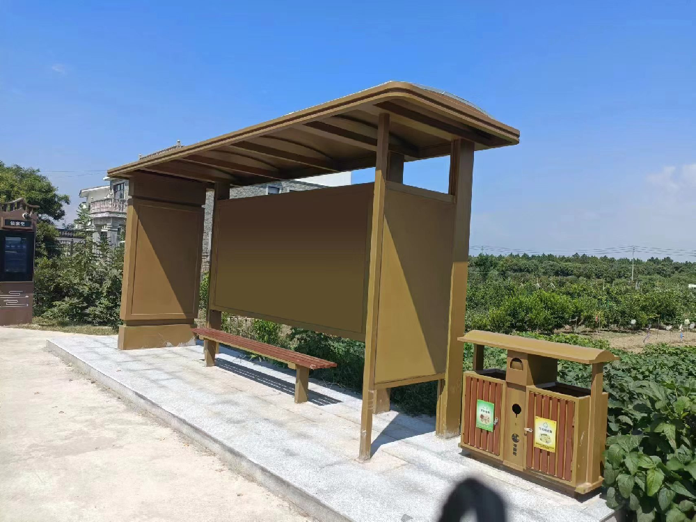 湖州乡镇公交候车亭发货