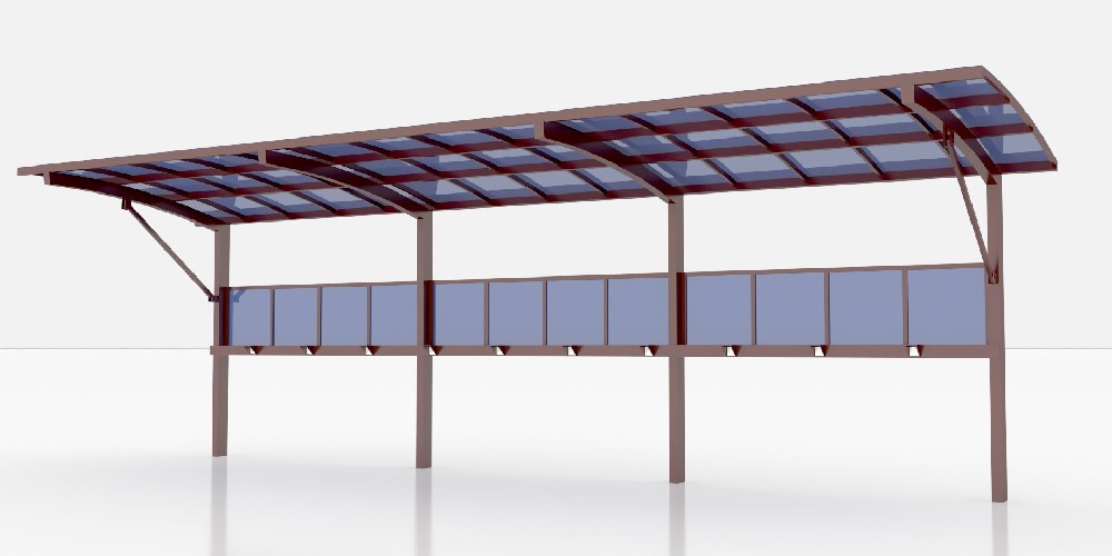 江苏铝合金充电车棚第17批次