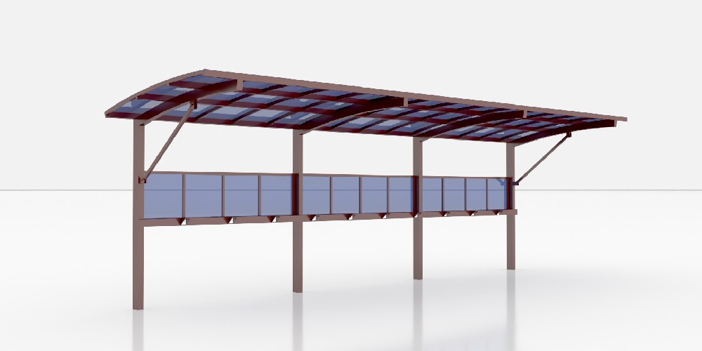 江苏铝合金充电车棚第29批次