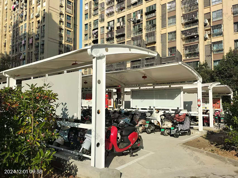 膜结构车棚制作厂家