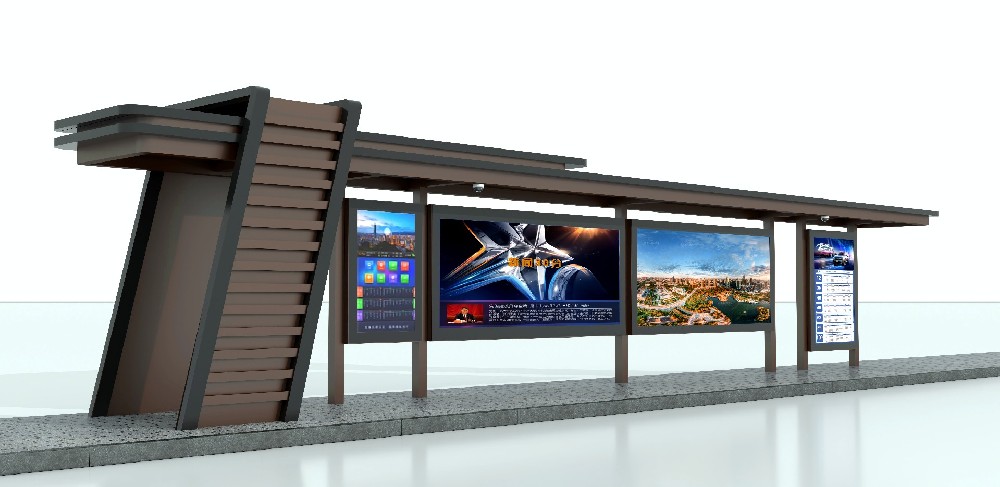 黄石定制款智能公交站台第1批次