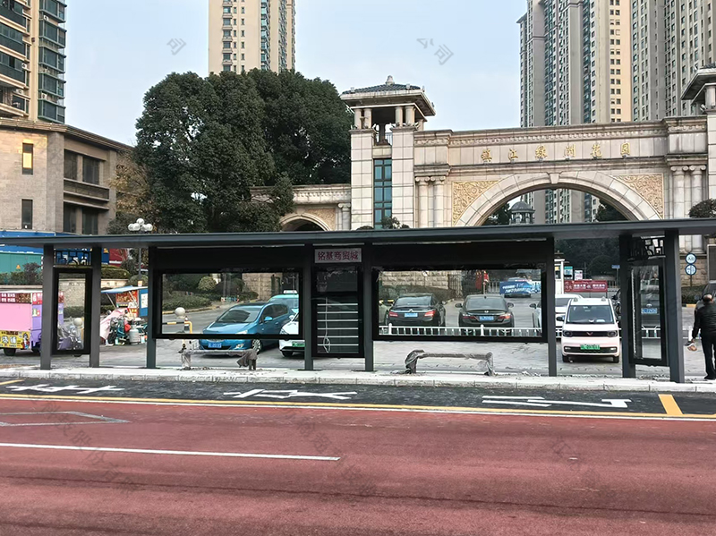 镇江公交站台发货案例