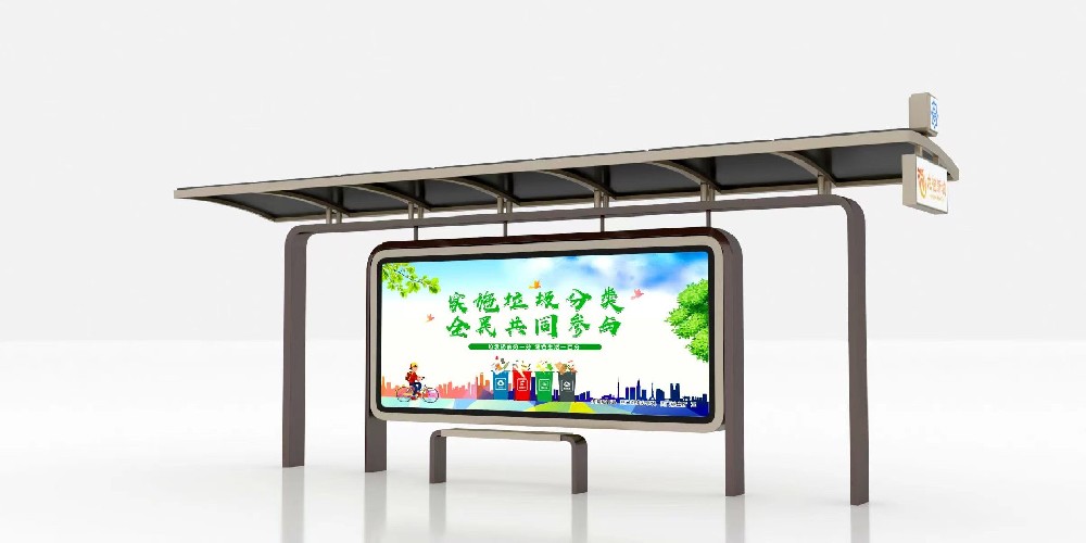 南京龙袍款公交候车亭发货