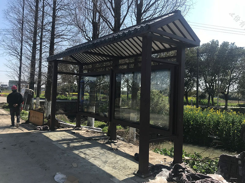 仿古候车亭制作厂家