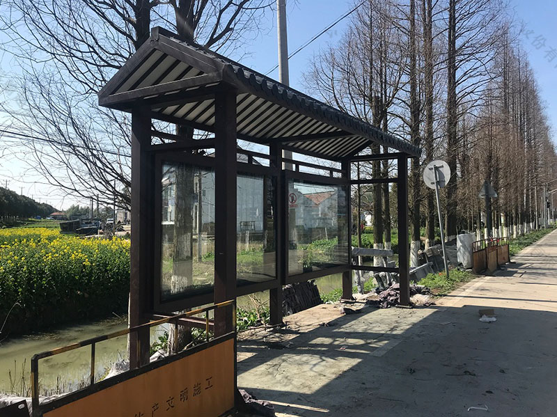 仿古公交站台厂家