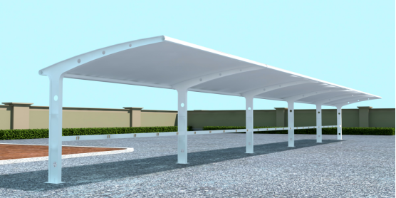 北京膜结构电动车集中充电棚发货