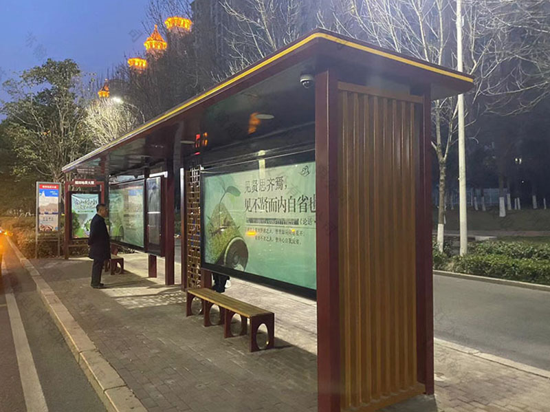 济宁特色公交候车亭第38批次发货