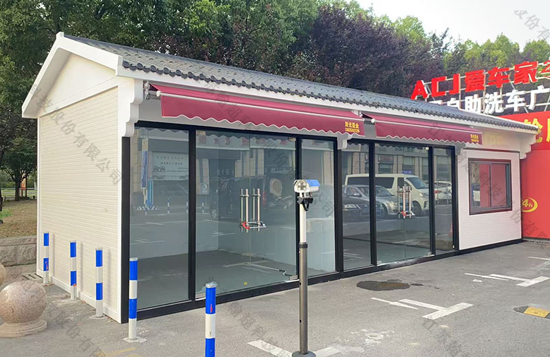 江苏便民服务亭安装实景案例