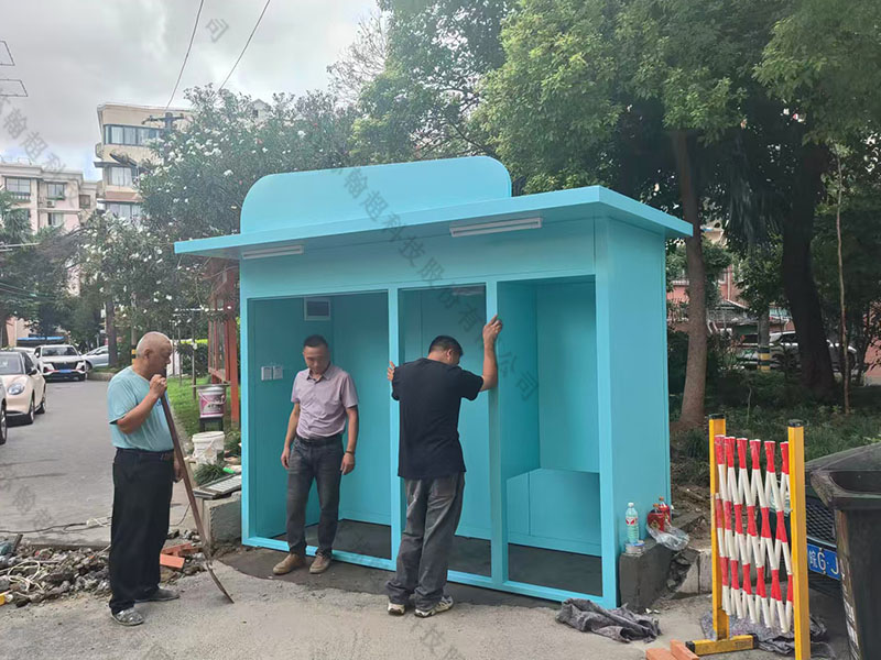 上海定制款垃圾亭安装案例