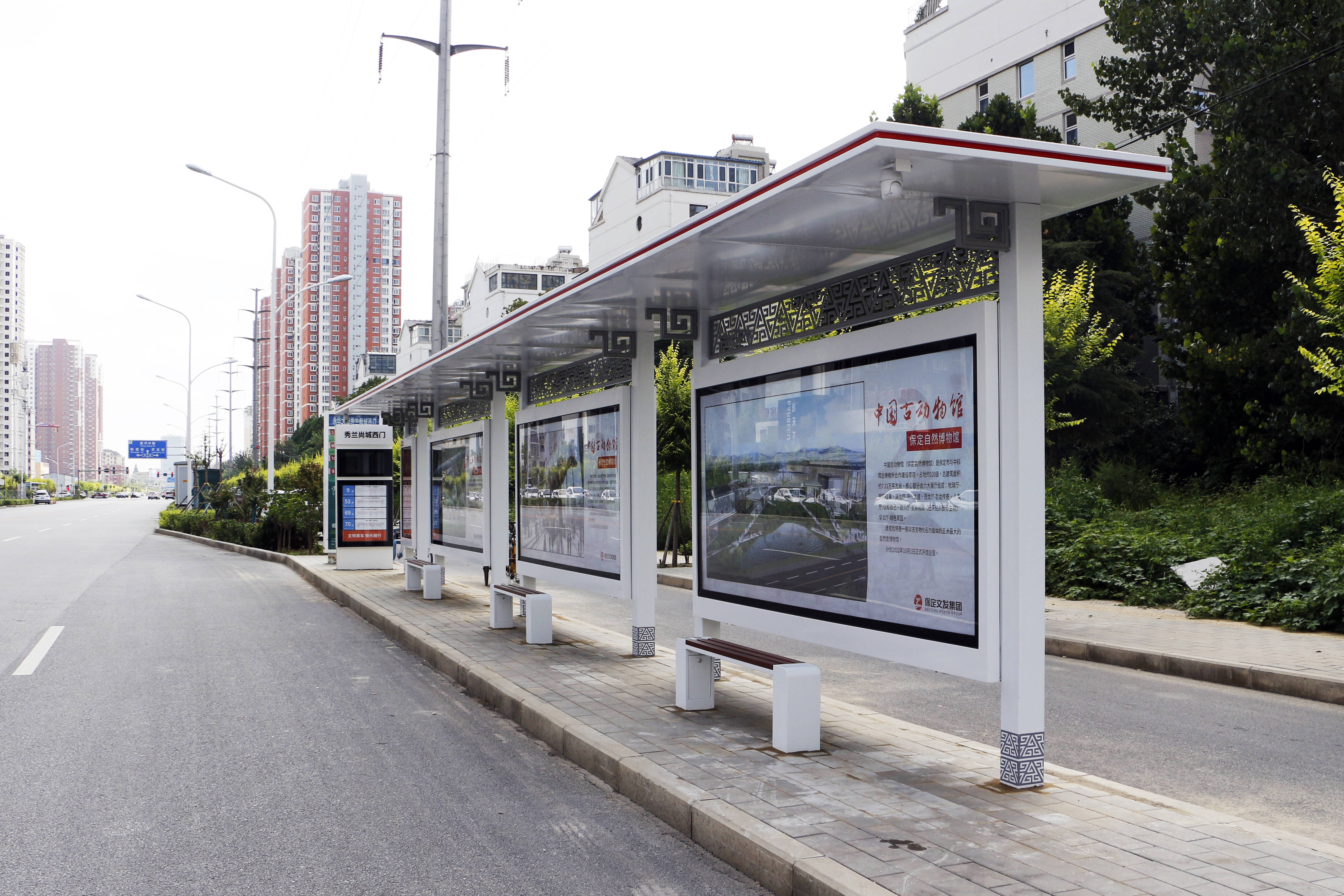 河北公交站台厂家