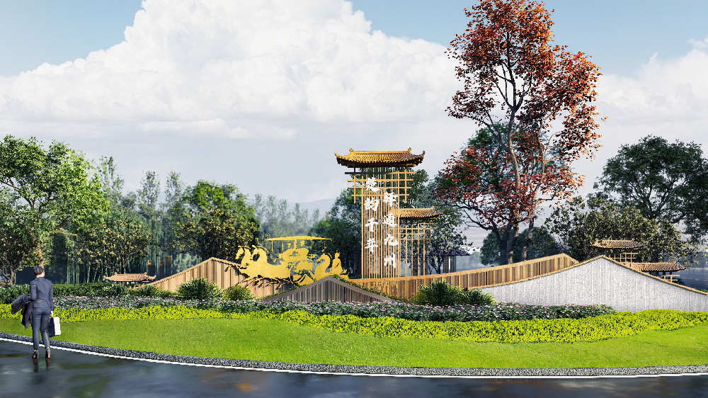 湖北景观小品发货案例