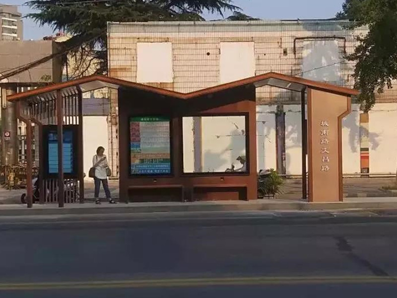 嘉兴江南风公交候车亭