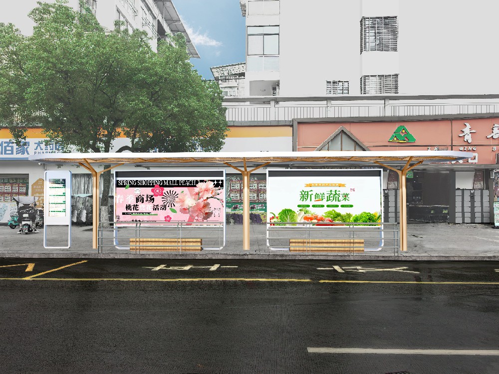 福建定制款公交站候车亭第3批次发货