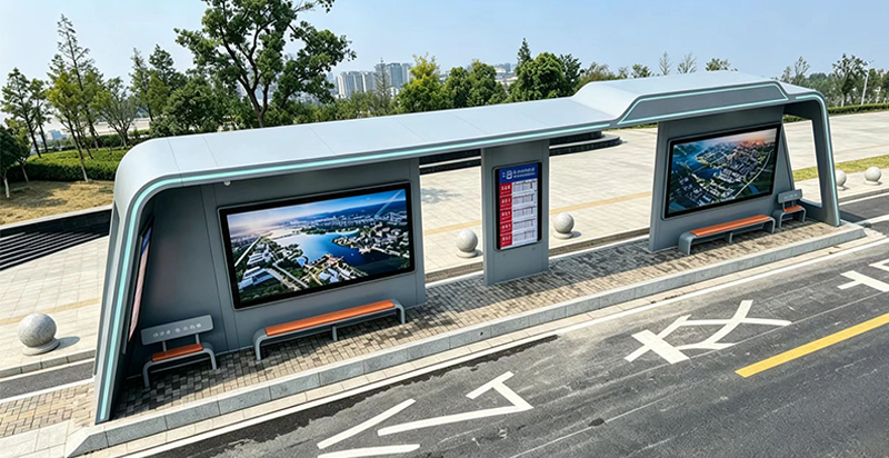 市政道路候车亭