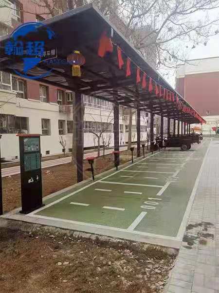 新疆停车棚第二批次发货