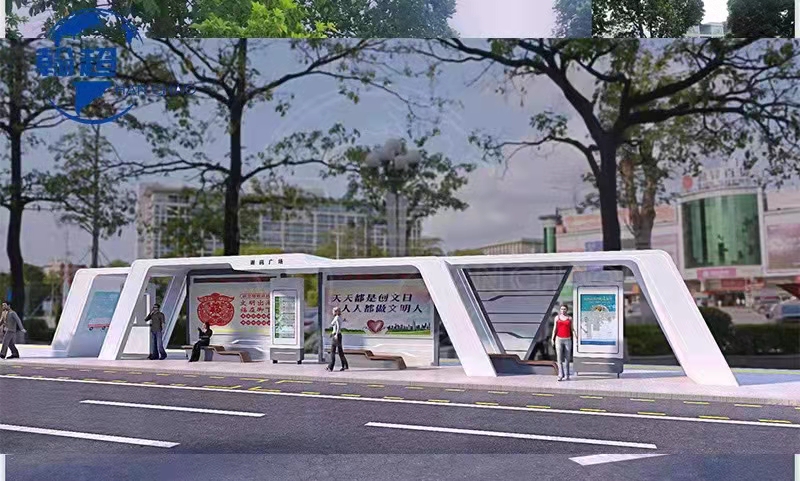 广东现代高档智能款候车亭第3批次