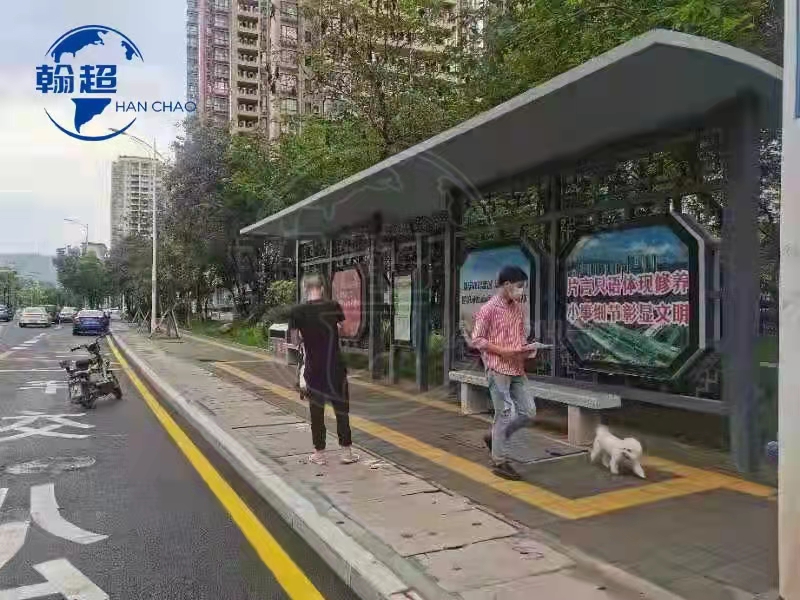 广东仿古式候车亭第2批次发货