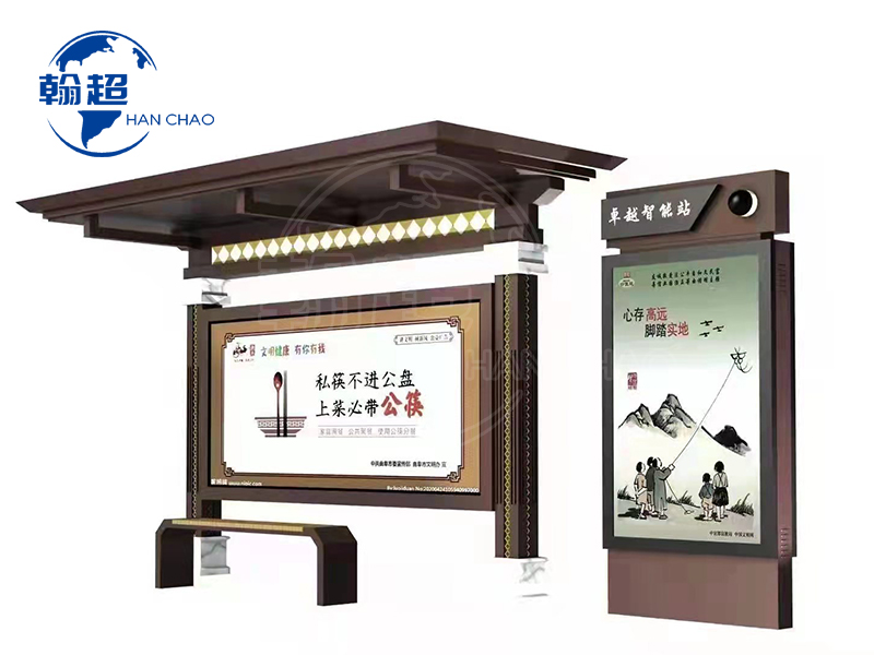 河北古典大理石漆款候车亭第2批次发货