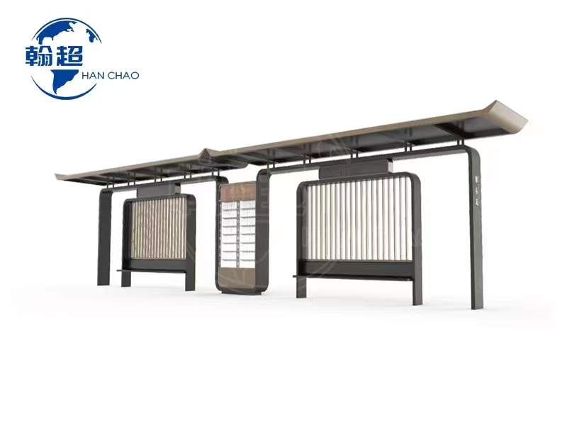 安徽现代智能款候车亭第3车、第4车发货