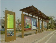 江苏候车亭安装实景